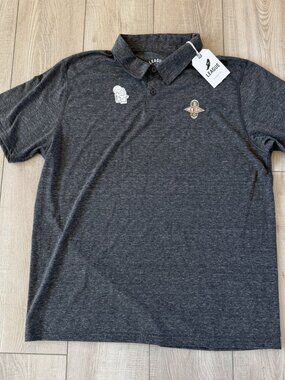 LEAGUE New Trail Brewing Polo Shirt Mens L